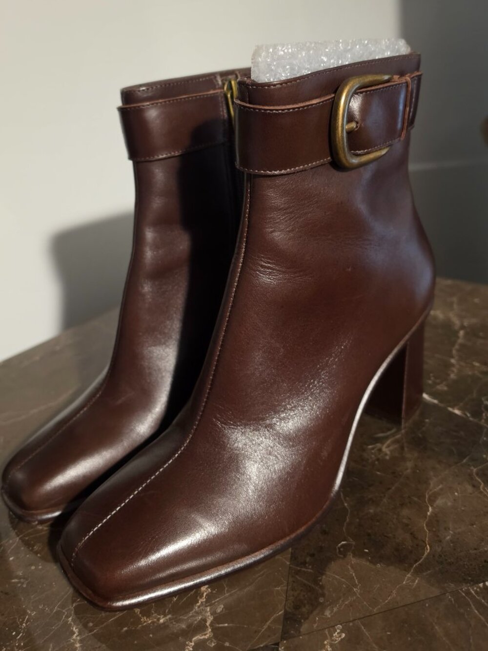 Antonio Melani dark brown ankle boots